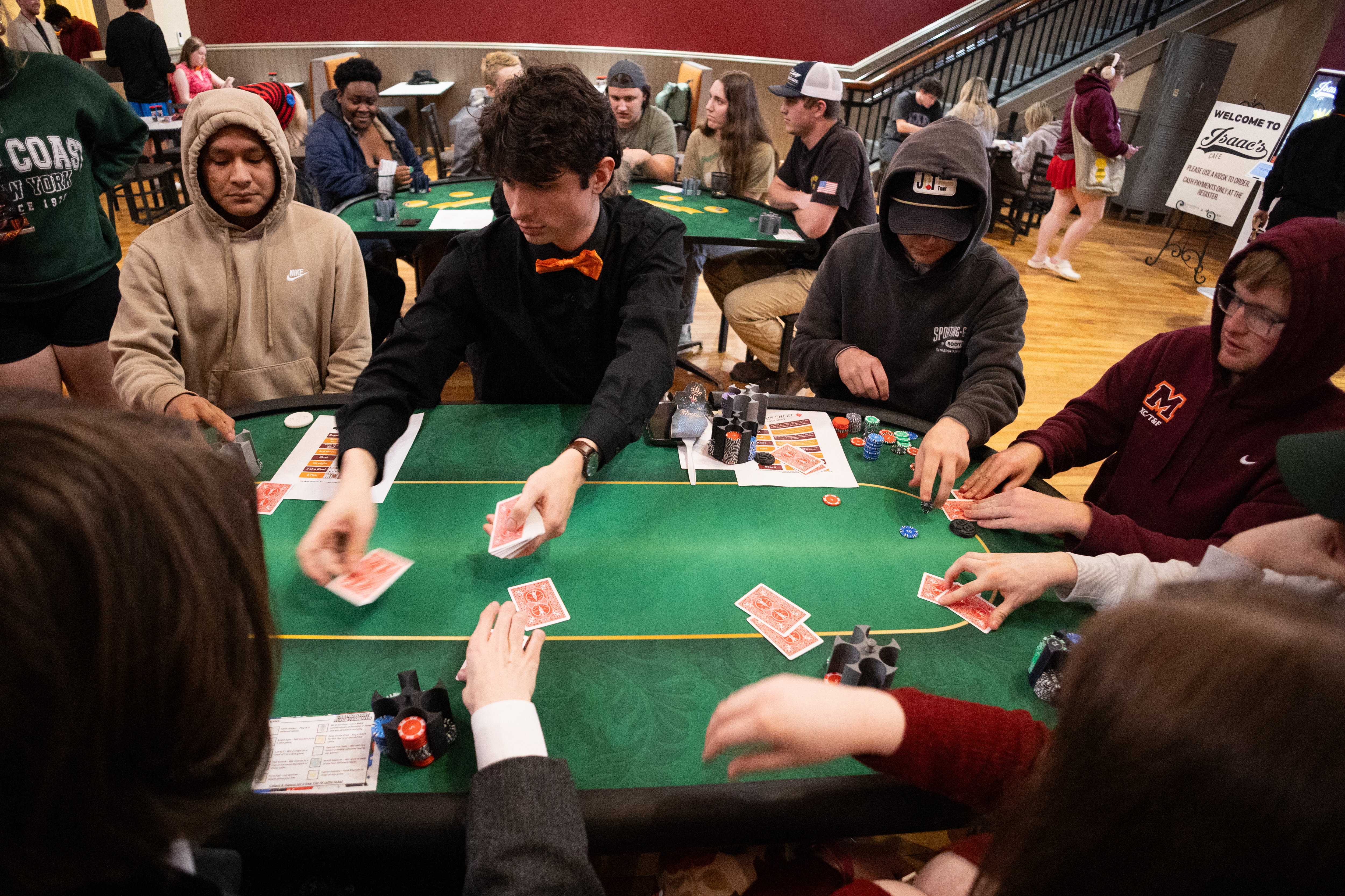 Texas Holdem in action